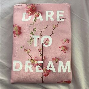 Indigo Pink Wristlet Pouch
